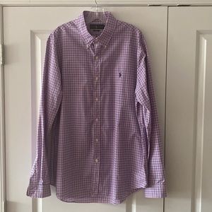 Ralph Lauren Men’s Button Down Shirt -XLTG Slim Fit
